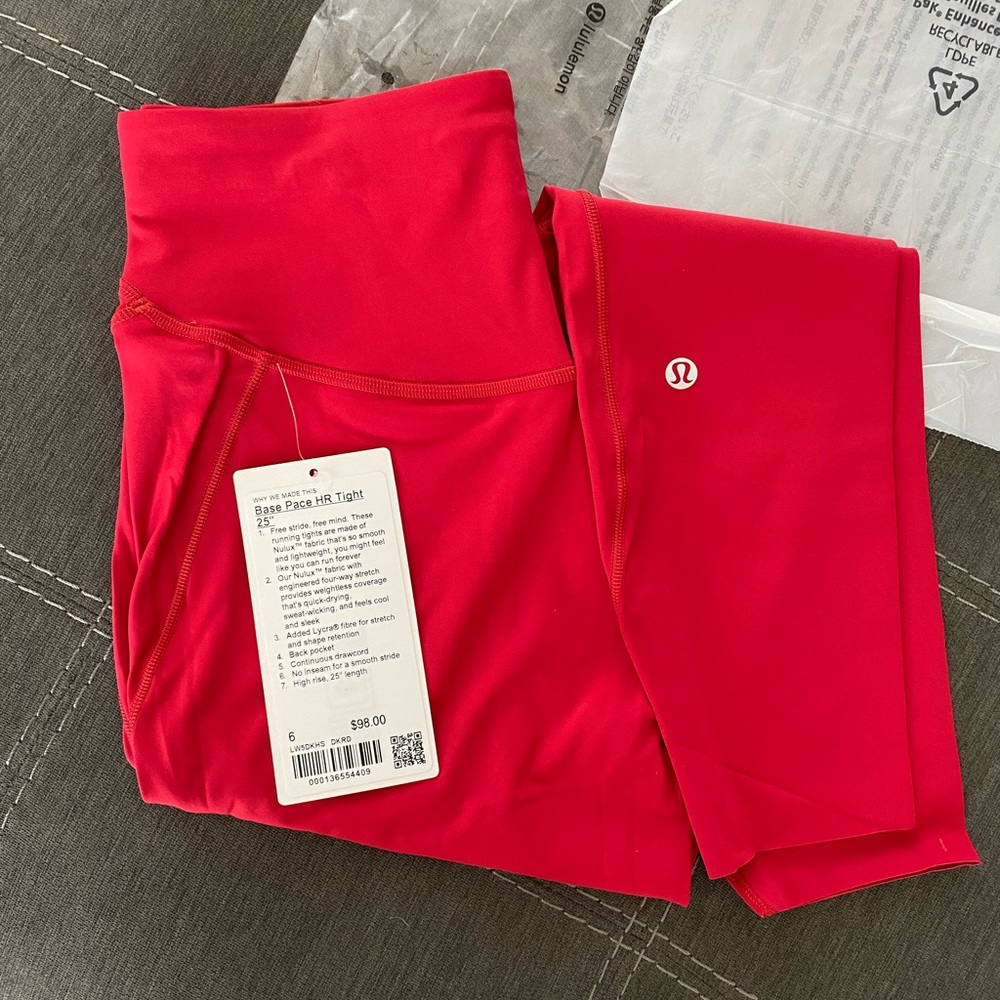 Base Pace High-Rise Tight 25"